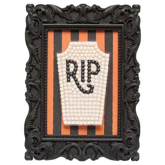 2" x 3" Headstone Acrylic Surface Diamond Art Kit with Frame by Make Market®